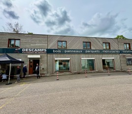 Showroom Descamps Bois à Dunkerque (59).
