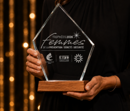 Trophées des Femmes sur le salon Expoprotection 2026.