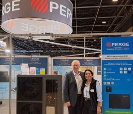 Ariane et Franck Perge sur le stand Interclima 2026
