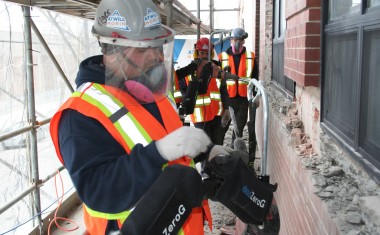 exosquelette sur chantier