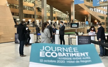 Journée de l'Eco-Bâtiment à Lyon, en octobre 2020.