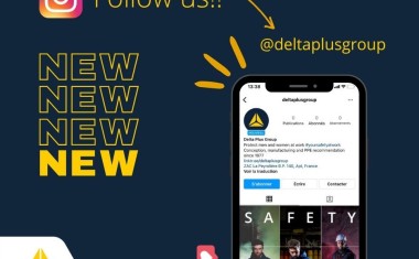 Delta Plus Group - Annonce d'ouverture du compte Instagram.