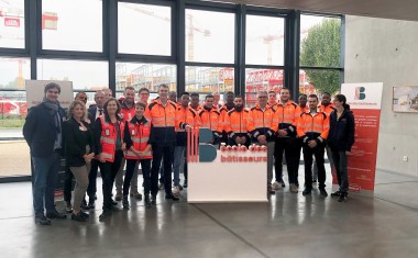 Première promition L'Ecole des Bâtisseurs - Octobre 2022.