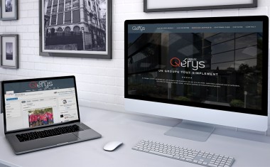 Groupe Qérys - Site web.