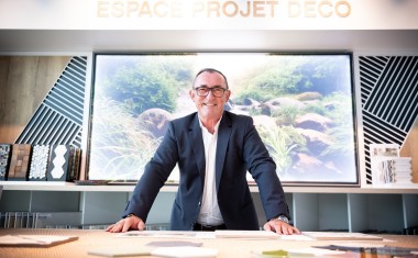 Christophe Mézière, directeur du pôle Décoration de VM Matériaux.