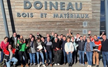 L'équipe de Doineau Bois & Matériaux.