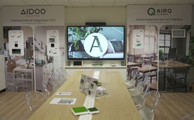 Airzone centre de formation Strasbourg régulation pièce par pièce AirQ Aidoo