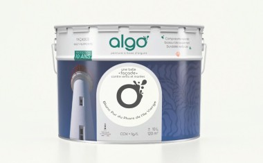 Algo Paint pot de peinture écoresponsable à base d'algues