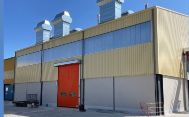 Charot nouveau bâtiment industriel usine production