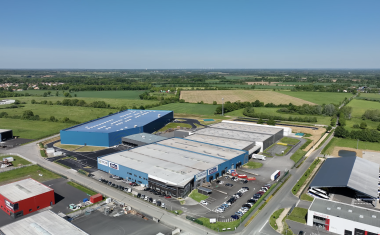 Plateforme logistique de l'Orcab à Rocheservière (Vendée).