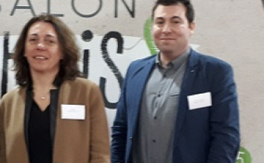 Stéphanie Wacker-Gabriel (présidente) et Benoit Venessy (délégué général)
