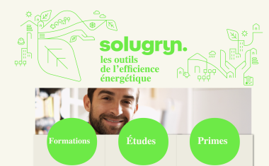 SoluGryn, homepage sitge internet