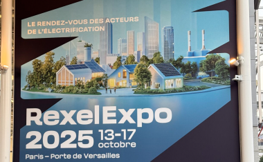 Entrée du salon RexelExpo 2025.