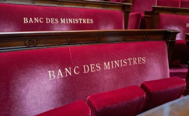 Banc des ministres à l'Assemblée Nationale