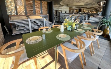 Table à manger extérieure Wendel