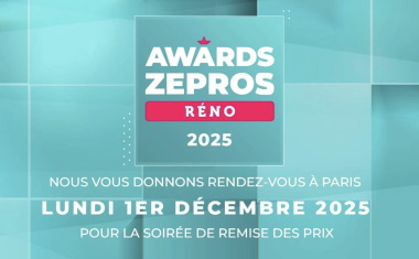 Awards Zepros Réno 2025 logo - Groupe Zepros / Magazine Zepros Réno