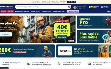 ManoManoPro et l'assistant d'achat à base d'IA conversationnelle.