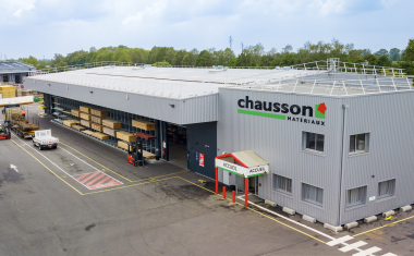 Agence Chausson Matériaux de Pacé, près de Rennes (35).