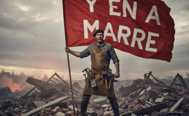 Manifestation d'artisans.