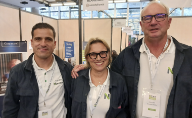 Christophe Genson (président), Laëtitia Aussenac (vice-présidente) et Christophe Chausson (directeur opérationnel)
