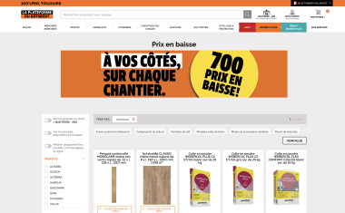 Le catalogue "Mémento 2026" de La Plateforme du Bâtiment (Saint-Gobain / SGDB France).