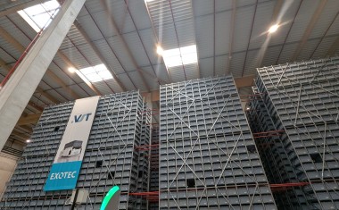Plateforme logistique de VST en Vendée.