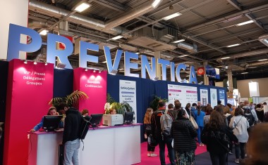 Entrée du salon Préventica Paris, juin 2025.