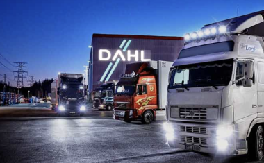 Entrepôt logistique du distributeur suédois Dahl, négoce en second oeuvre technique : plomberie, sanitaire, génie climatique.