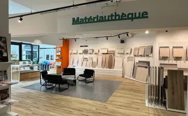 La Matériauthèque, porte de Champerret (75017) - Paris.