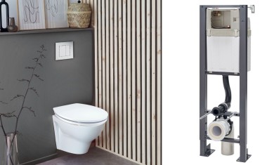 Wirquin bâti-support toilettes WC Chrono+