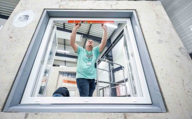 Challenge Meilleur Poseur organisé par Oknoplast en partenariat avec le CSTB.