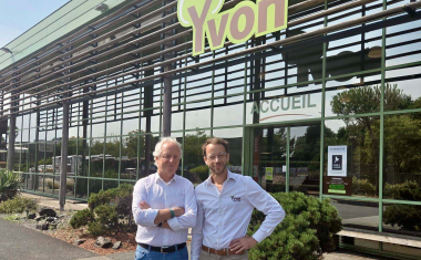 Groupe Yvon, Jean-François Yvon (président) et Adrien Yvon (DG)