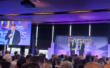 La direction du groupe Cofaq lors du Forum des Partenaires sur le circuit des 24 heures du Mans - le 15/10/2026.