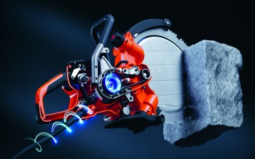 Nouvelle découpeuse conçue par Husqvarna Construction - Lancement commercial en 2025.