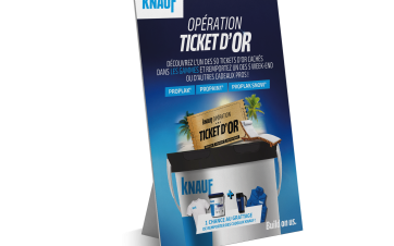 Knauf ticker d'or jeu concours enduits