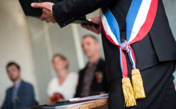 Séance d'un conseil municipal.