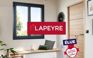 Lapeyre élue marque de menuiserie préférée des français