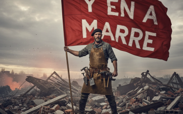 Manifestation d'artisans.