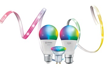 Eclairage multicolore Ledvance ampoules rubans