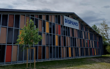 Nouvelle agence Dispano implantée au Haillon, banlieue nord-ouest de Bordeaux (Gironde).