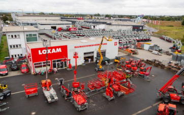 Agence Loxam en Allemagne.