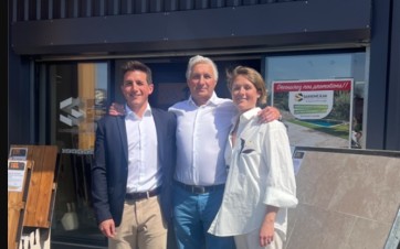 Jean-Paul, Laura et Vincent Sarreméjean