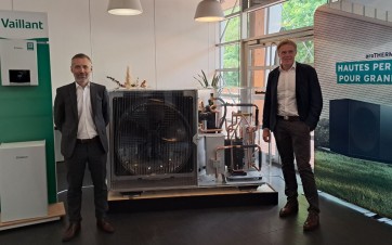 VAILLANT Benoit Garrigues et Regis Luttenauer dirigeants de Vaillant France