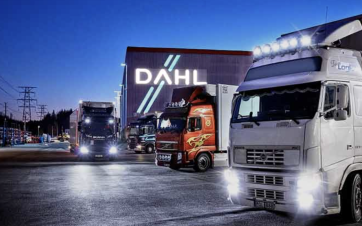 Entrepôt logistique du distributeur suédois Dahl, négoce en second oeuvre technique : plomberie, sanitaire, génie climatique.