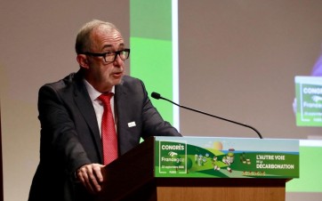 Frédéric Martin au pupitre d’ouverture de l’édition 2026 du Congrès France gaz -- resizé