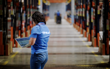 Entrepôt logistique de Téréva (groupe Martin Belaysoud)