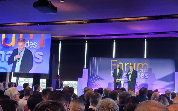 La direction du groupe Cofaq lors du Forum des Partenaires sur le circuit des 24 heures du Mans - le 15/10/2026.