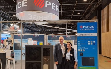 Ariane et Franck Perge sur le stand Interclima 2026