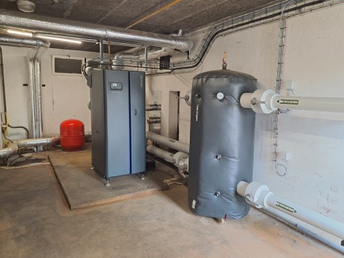 Installation chauffage hybride