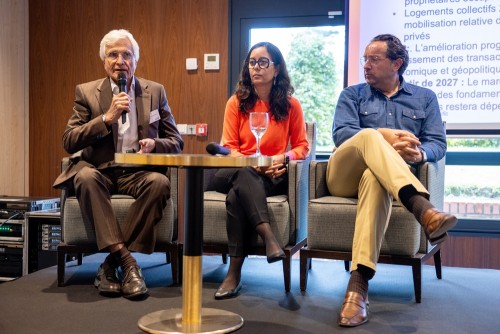 P.Chirat (CAH), S.Montout (Capeb) et G.Loizeaud (La Bonne Réponse)